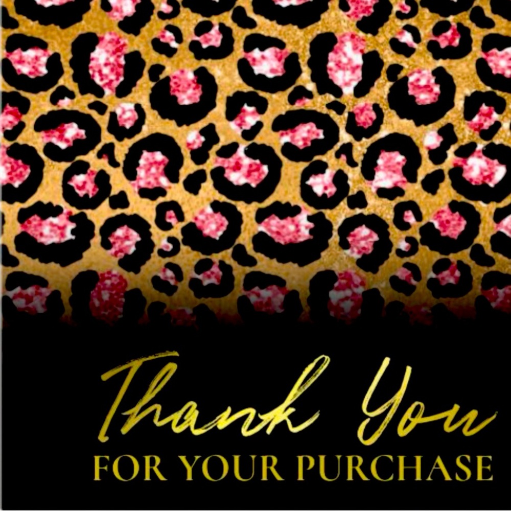 DEAR BUYERS, THANK YOU FOR YOUR PURCHASES💗🐆